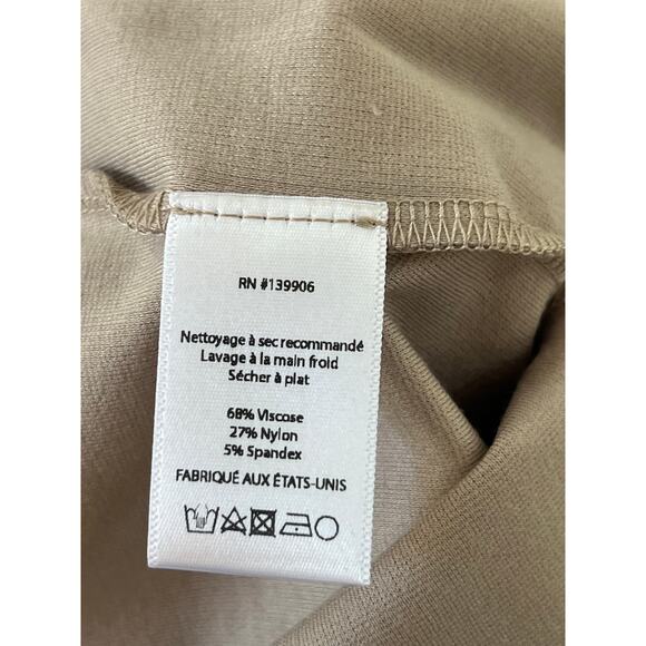 NWT Ripley Rader Ponte Wide Leg Trouser Pants Womens 4 Clay Beige Office Career - Picture 16 of 16